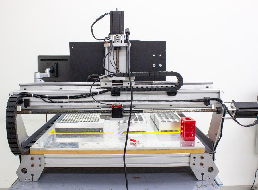 Probotix CNC Router GX2525 w/ Fluid PDS-100 Programmable Dispensing System