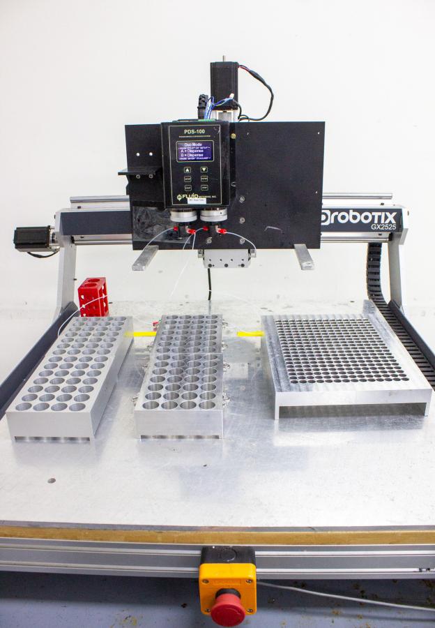 Probotix CNC Router GX2525 w/ Fluid PDS-100 Programmable Dispensing System