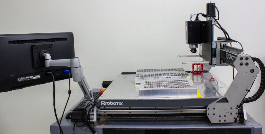 Probotix CNC Router GX2525 w/ Fluid PDS-100 Programmable Dispensing System