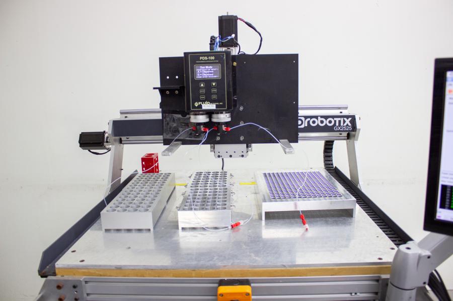 Probotix CNC Router GX2525 w/ Fluid PDS-100 Programmable Dispensing System